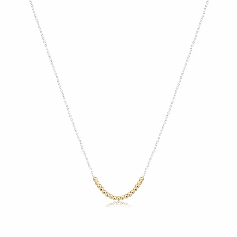 Enewton 16" Necklace Mixed Metal Beaded Bliss Small Gold