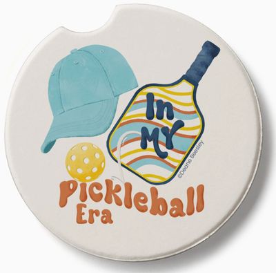 Pickleball Era Car Coaster