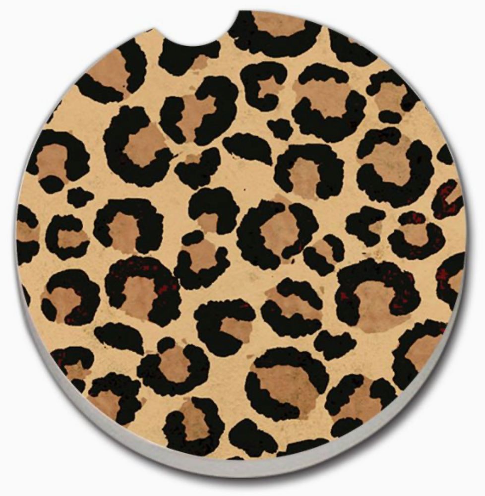 Leopard Car Coaster
