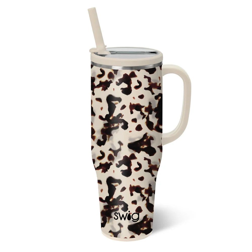 Swig Blonde Tortoise Collection, Size: 40oz Mega Mug