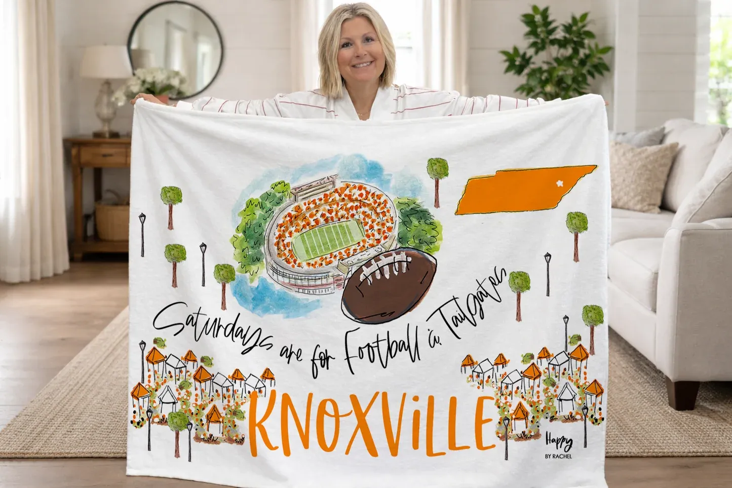 Knoxville Game Day Fleece Blanket