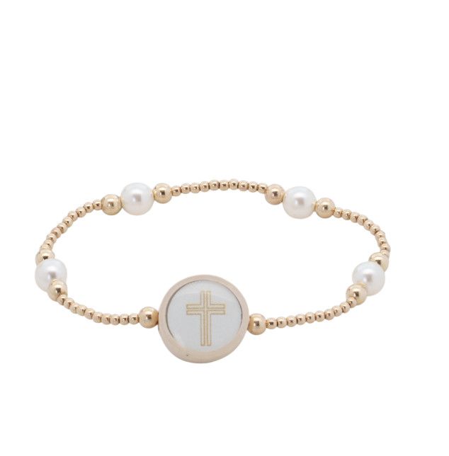 Tap to Pray® Beloved Beaded Bracelet, Size: 6.25"