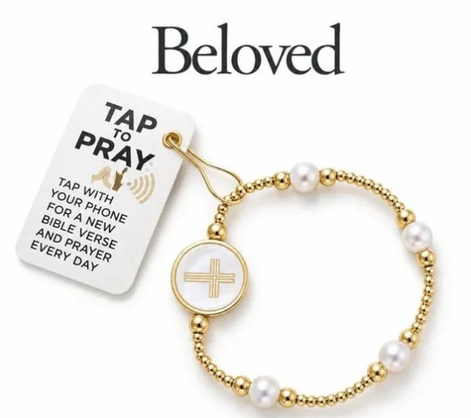 Tap to Pray® Beloved Beaded Bracelet