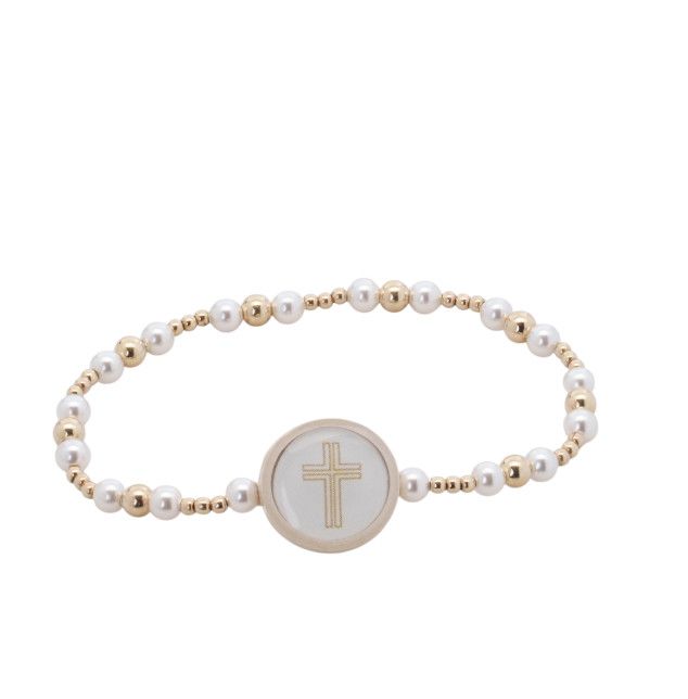 Tap to Pray® Chosen Beaded Bracelet, Size: 6.25"