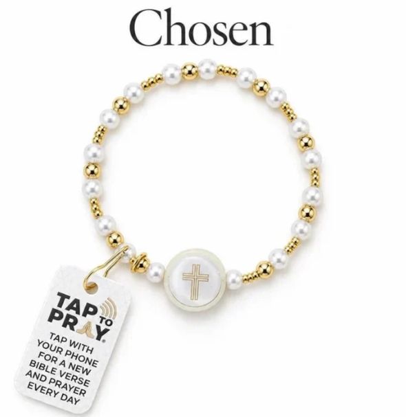 Tap to Pray® Chosen Beaded Bracelet