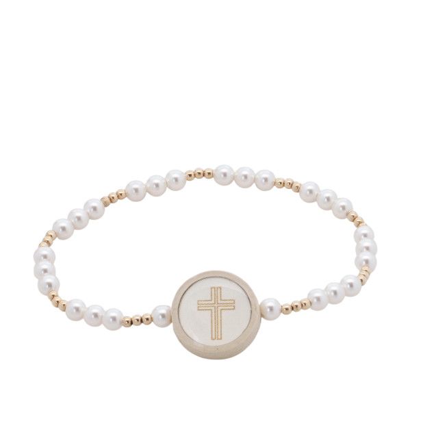 Tap to Pray® Redeemed Beaded Bracelet, Size: 6.25"