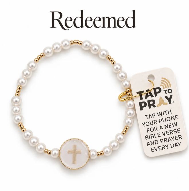 Tap to Pray® Redeemed Beaded Bracelet
