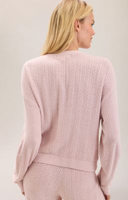 Barefoot Dreams  Pointelle Cardigan