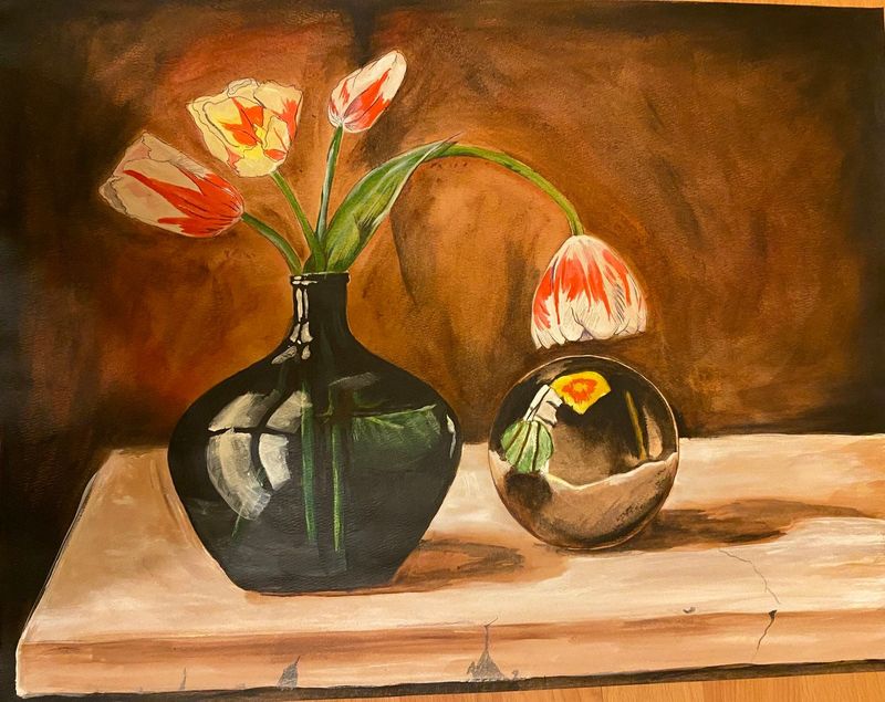 Vase with Ball