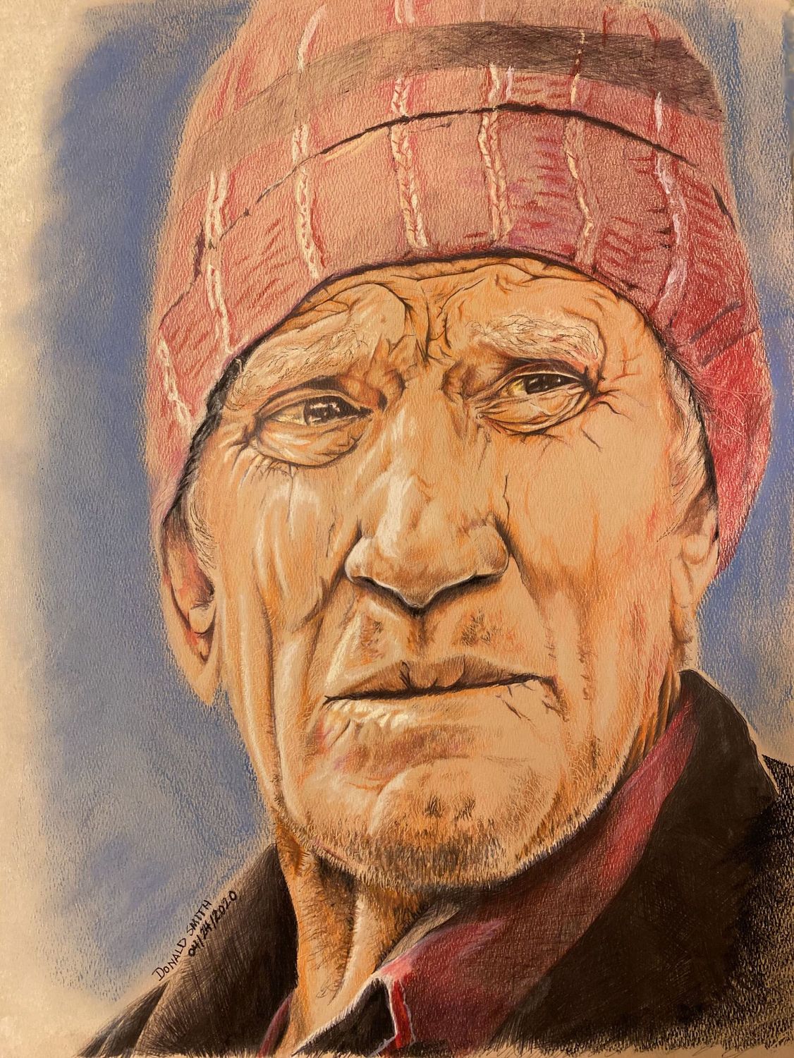 "Man With Red Hat"