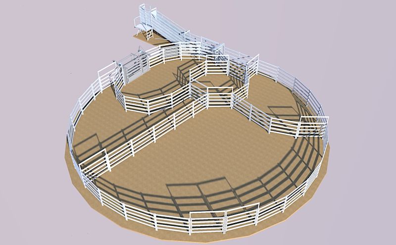 &quot;Alexandria&quot; 50 Head Cattle Yards