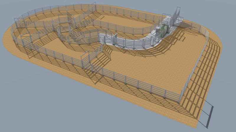 &quot;Home Valley&quot; 250 Head Cattle Yards