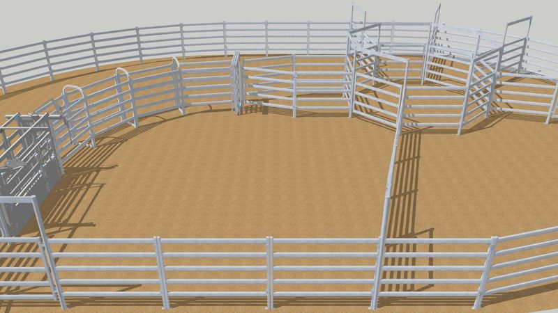 &quot;Morney Plains&quot; 150 Head Cattle Yards