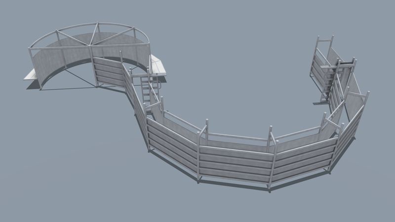 180 Degree Curved Race With 180 Degree Ratchet Force Tub
