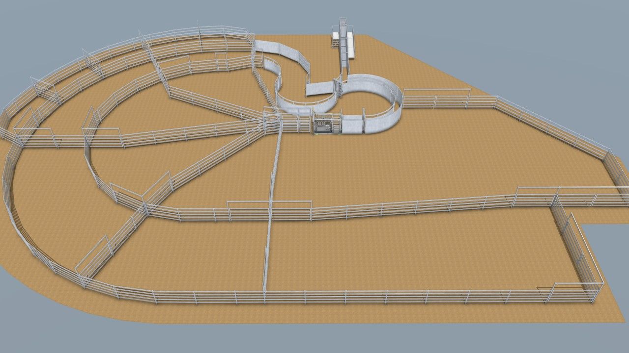 &quot;7-Mile&quot; 250-300 Head Cattle Yards