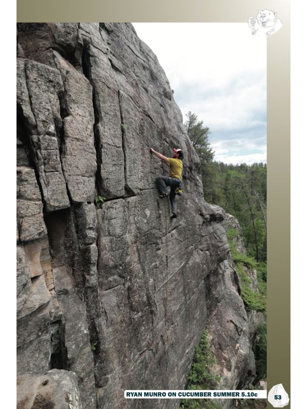 Manitoba Rock Climbs Guide