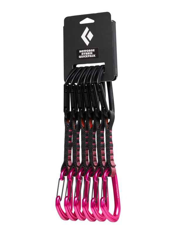 Black Diamond Hotforge Hybrid Quickdraw Set - 12 cm (x6) (Past Season)