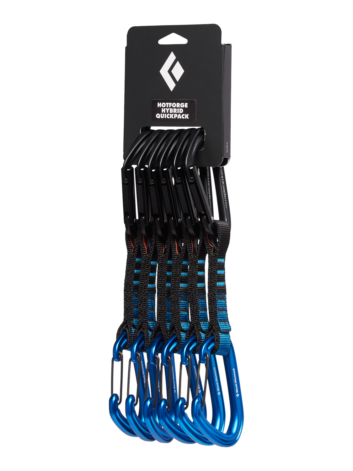 Black Diamond Hotforge Hybrid Quickdraw Set - 12 cm (x6) (Past Season)