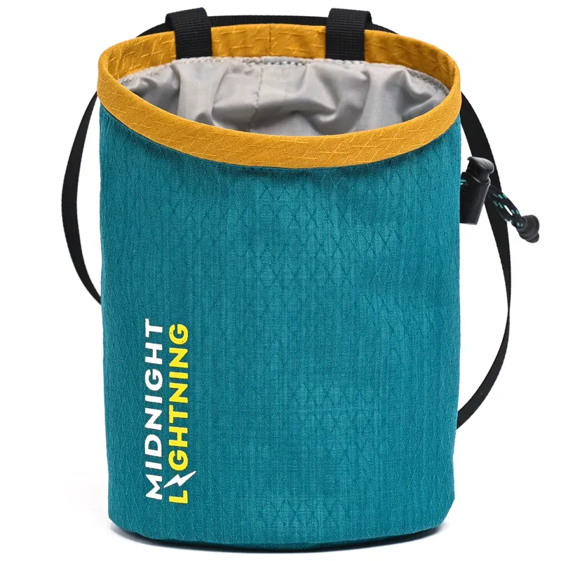 Midnight Lightning Anemone Chalk Bag