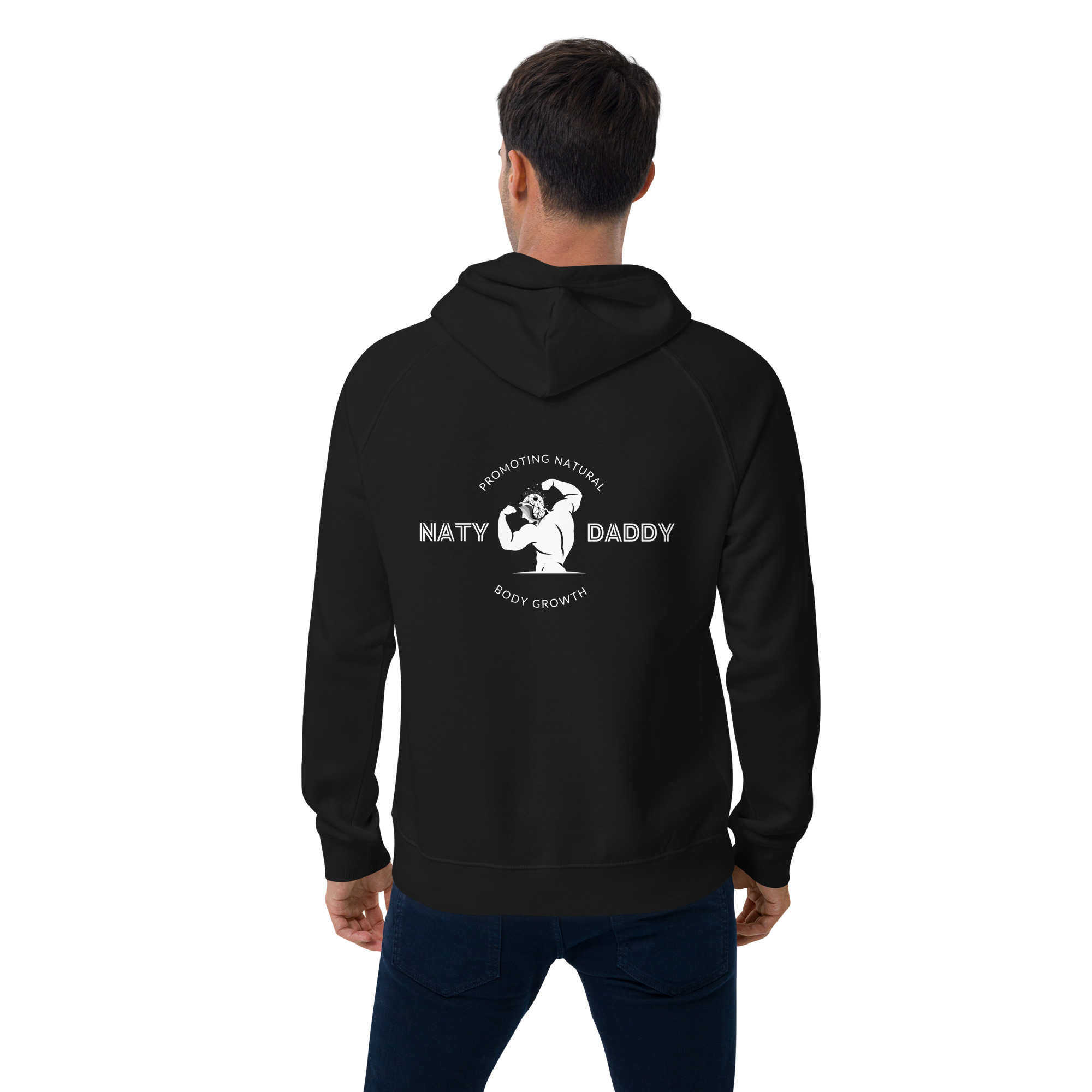 Naty Daddy TN Unisex Eco Raglan Hoodie