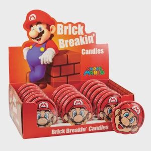 Super Mario Brick Breaking Candies