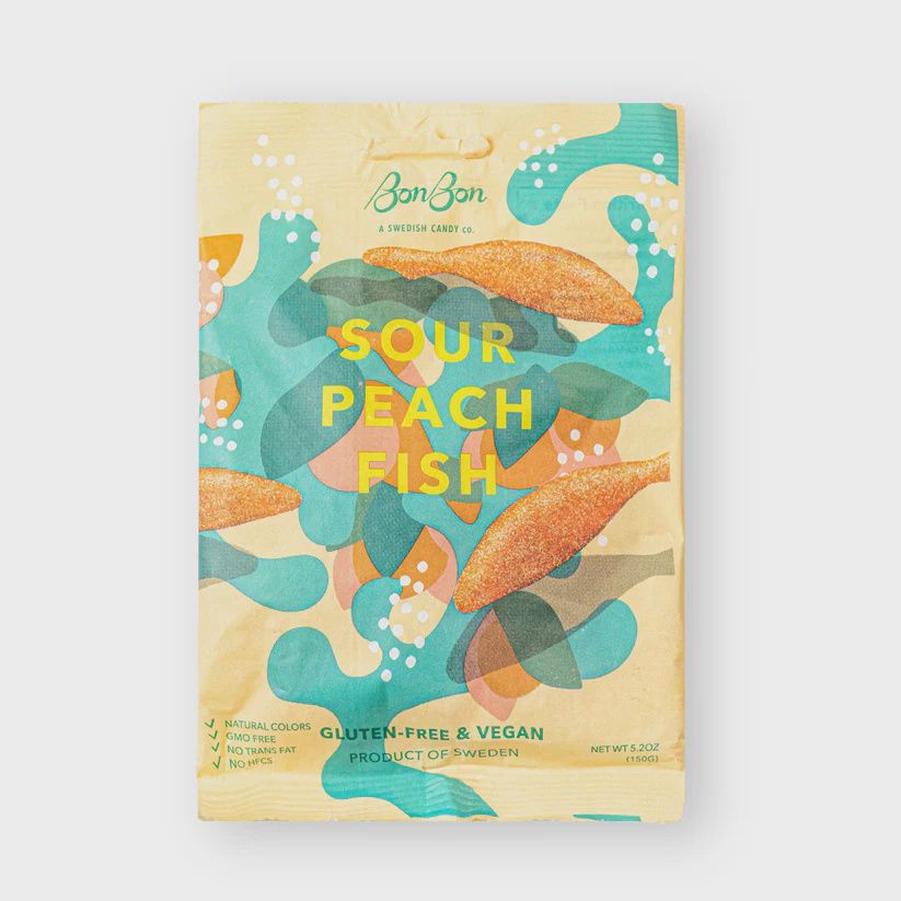 BonBon's Sour Peach Fish