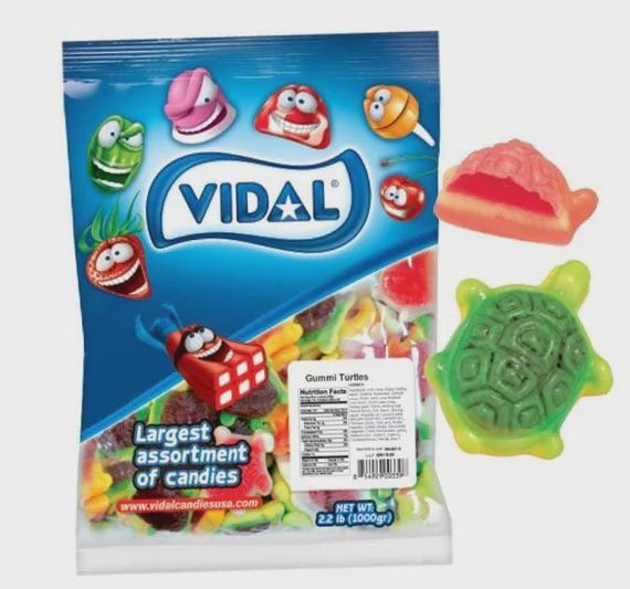 Gummy Filled Turtles