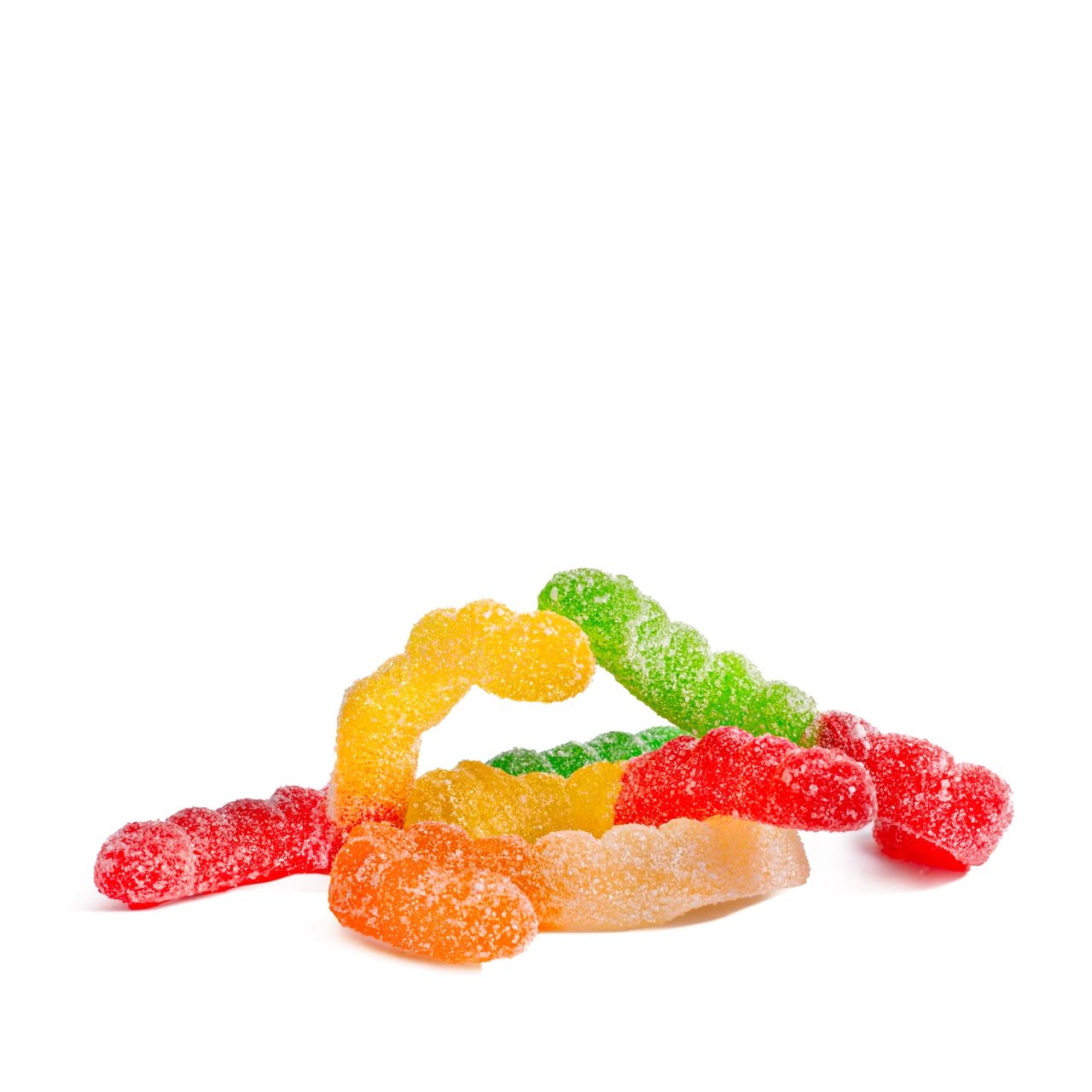 Sour Wild Fruit Gummy Worms BULK