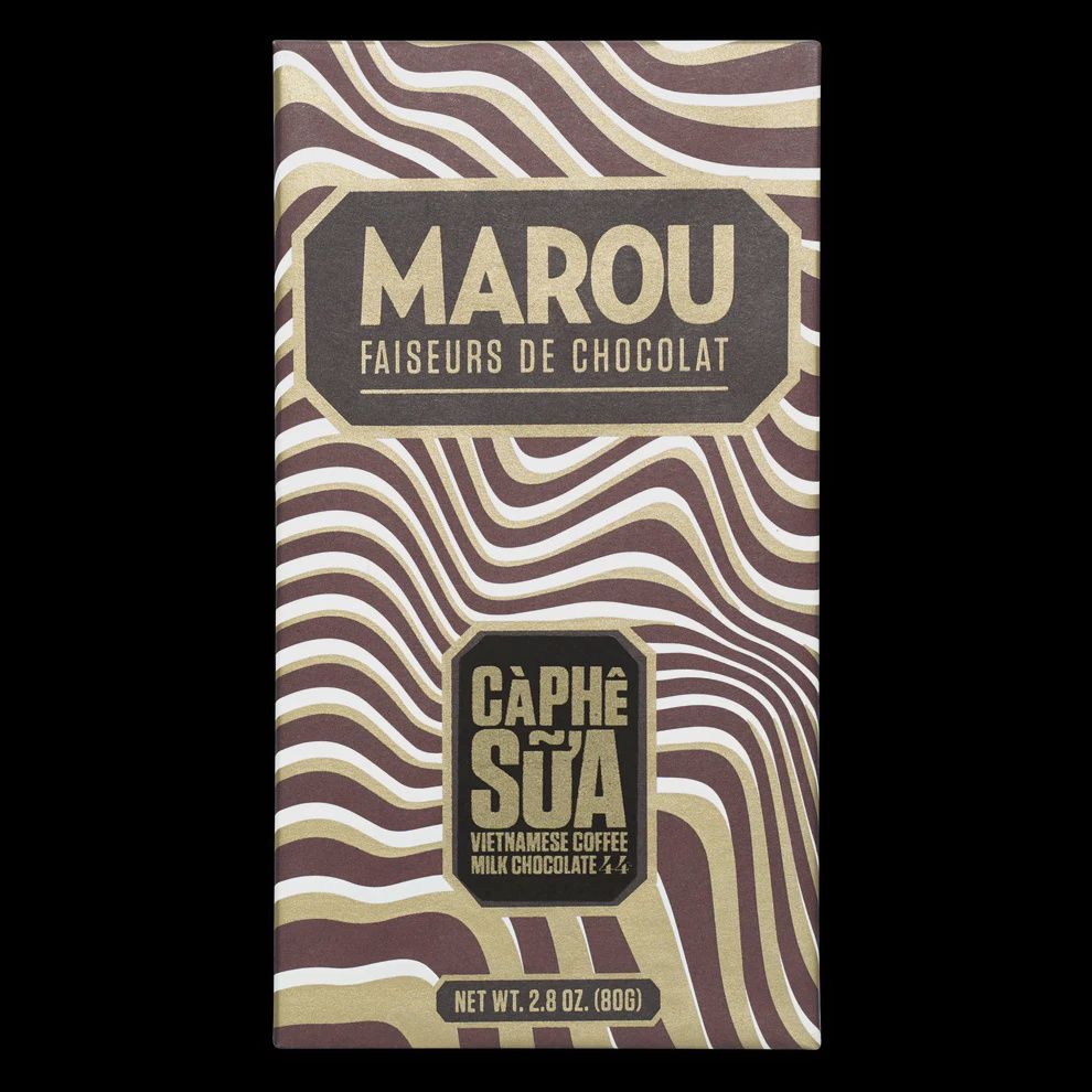 Marou Ca Phe Sua (Vietnamese Coffee) Milk Chocolate 44%, 80g