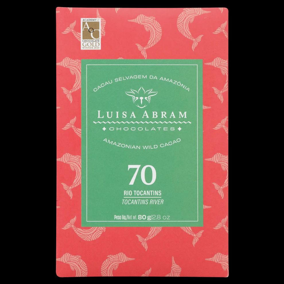 Luisa Abram Rio Tocantins Wild Cacao 70%, 80g