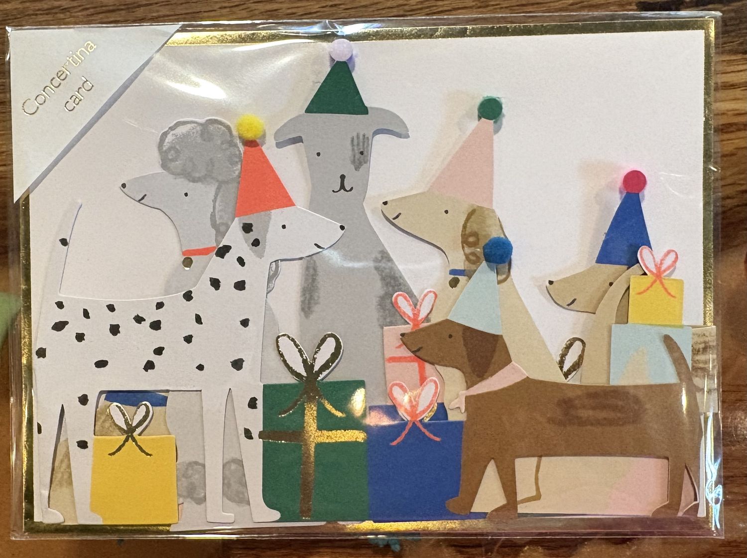 Dog Party Birthday Card