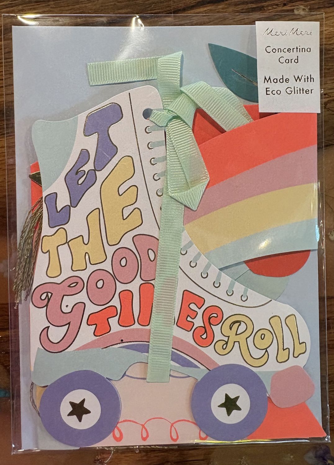 Roller Skate Birthday Card