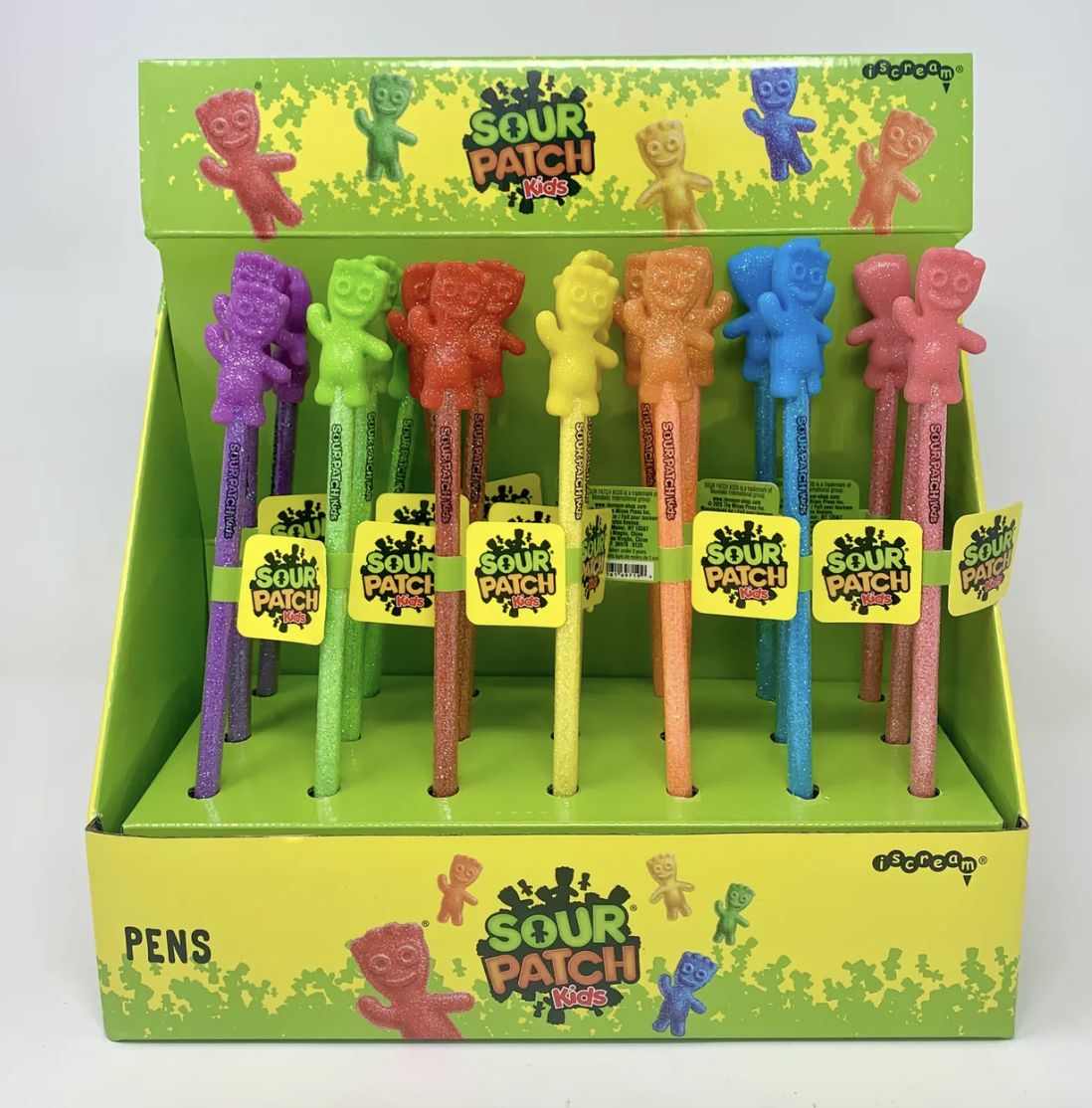 ISCREAM SOUR PATCH KIDS SILICONE TOPPER PENS