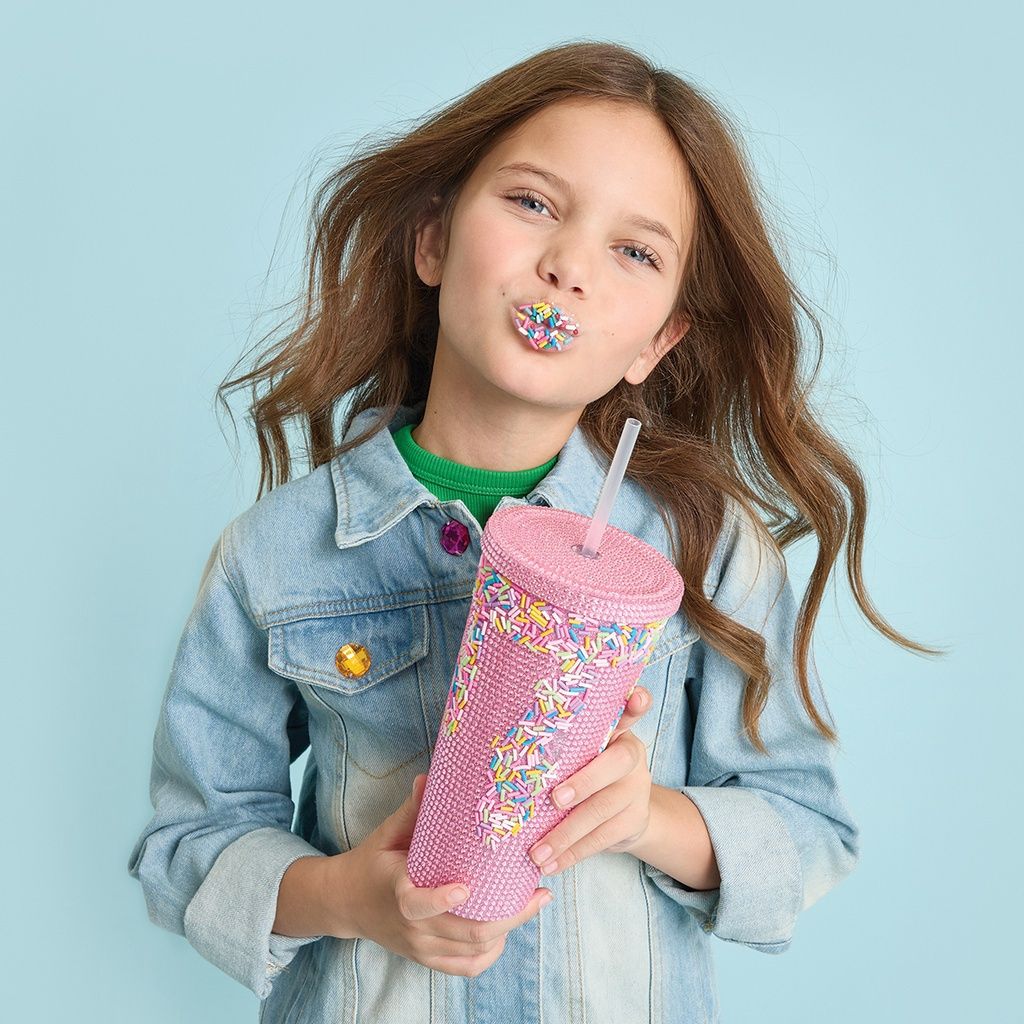 Iscream Sprinke Sparkle Tumbler