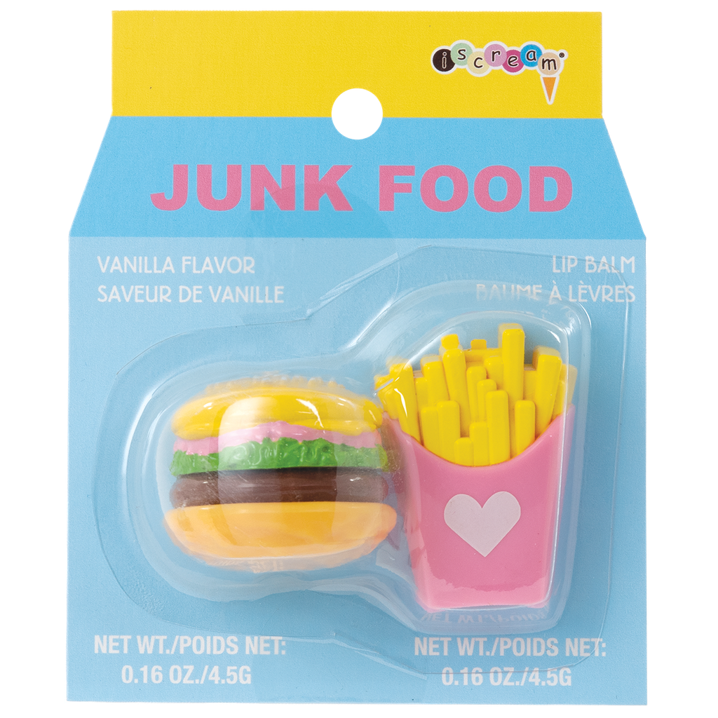 Iscream Junk Food Lip Balm Set