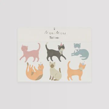 Meri Meri Cat Tattoos
