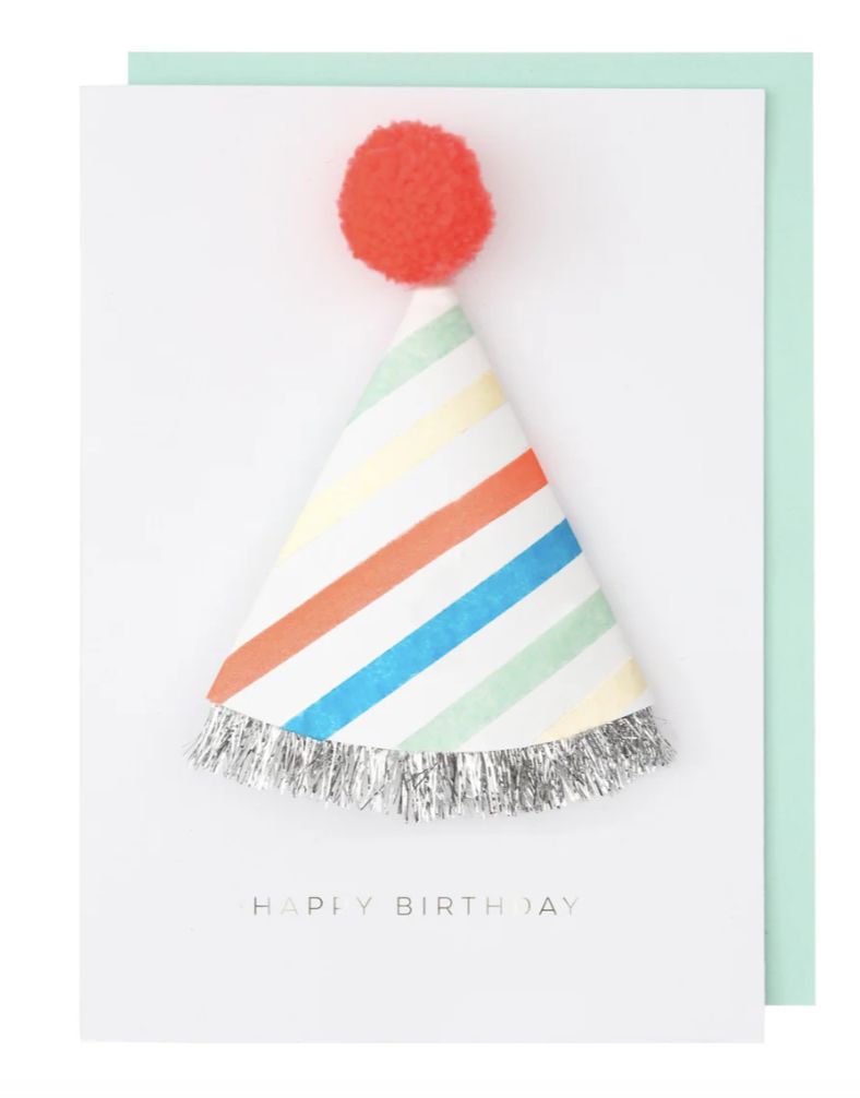 Meri Meri Birthday Hat Card