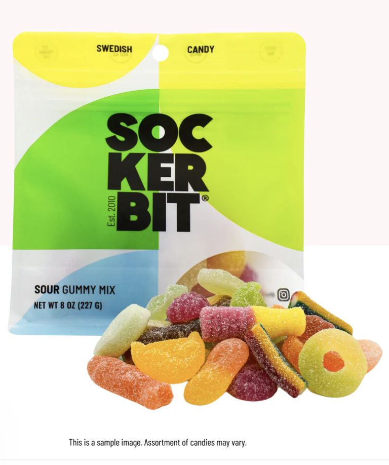 Sockerbit Sour Gummy Mix 8oz