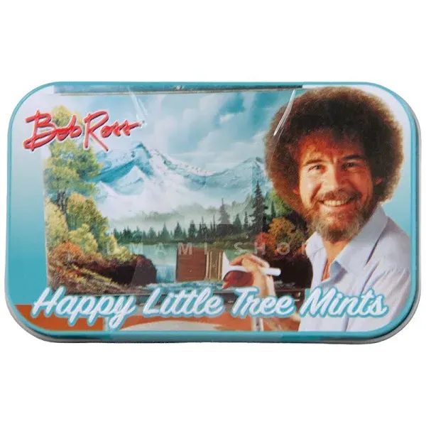 Bob Ross Happy Little Tree Mints