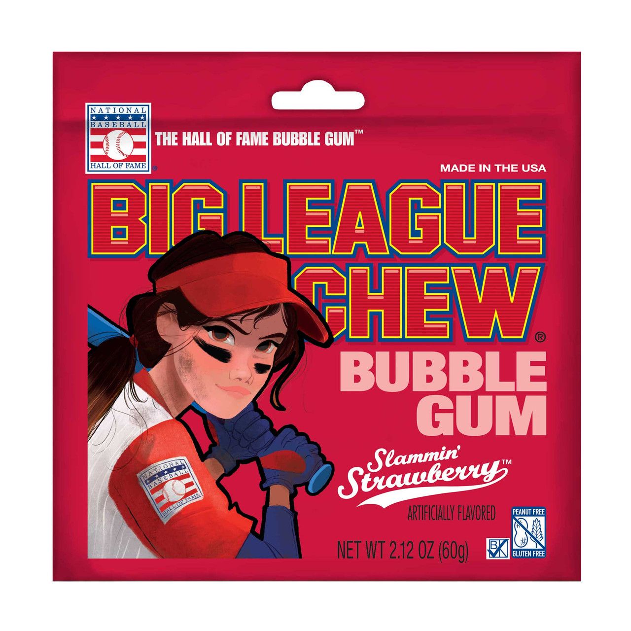 Big League Chew Girl - Strawberry