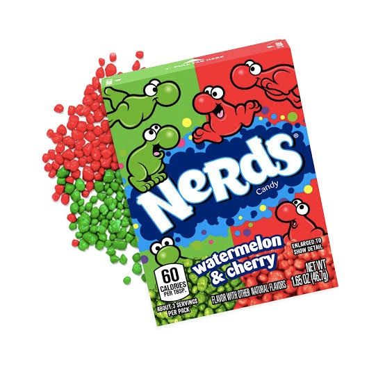 Wonka Nerds - Watermelon &amp; Wild Cherry