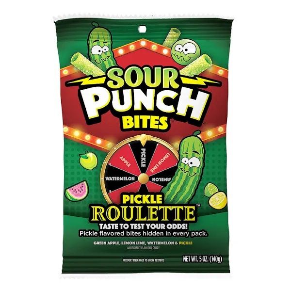 Sour Punch Bites - Pickle Roulette