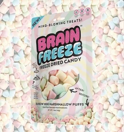 Brain Freeze - Rainbow Mini Marshmallow Puffs
