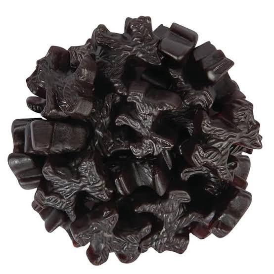 Jelly Belly Scottie Dogs Black Licorice (BULK)