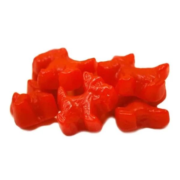 Jelly Belly Scottie Dogs Red Licorice (BULK)