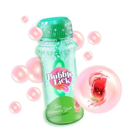 Bubblelick Watermelon Splash Flavored Bubbles