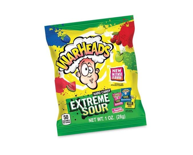 Warheads Extreme Sour Hard Candy 1 oz