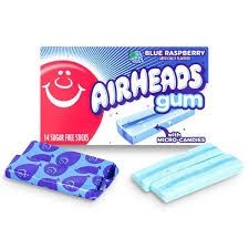 Airheads Gum - Blue Raspberry