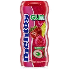 Mentos Gum - Red Fruit Lime