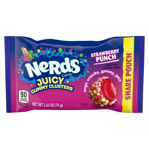 Nerds Juicy Gummy Clusters - Strawberry Punch